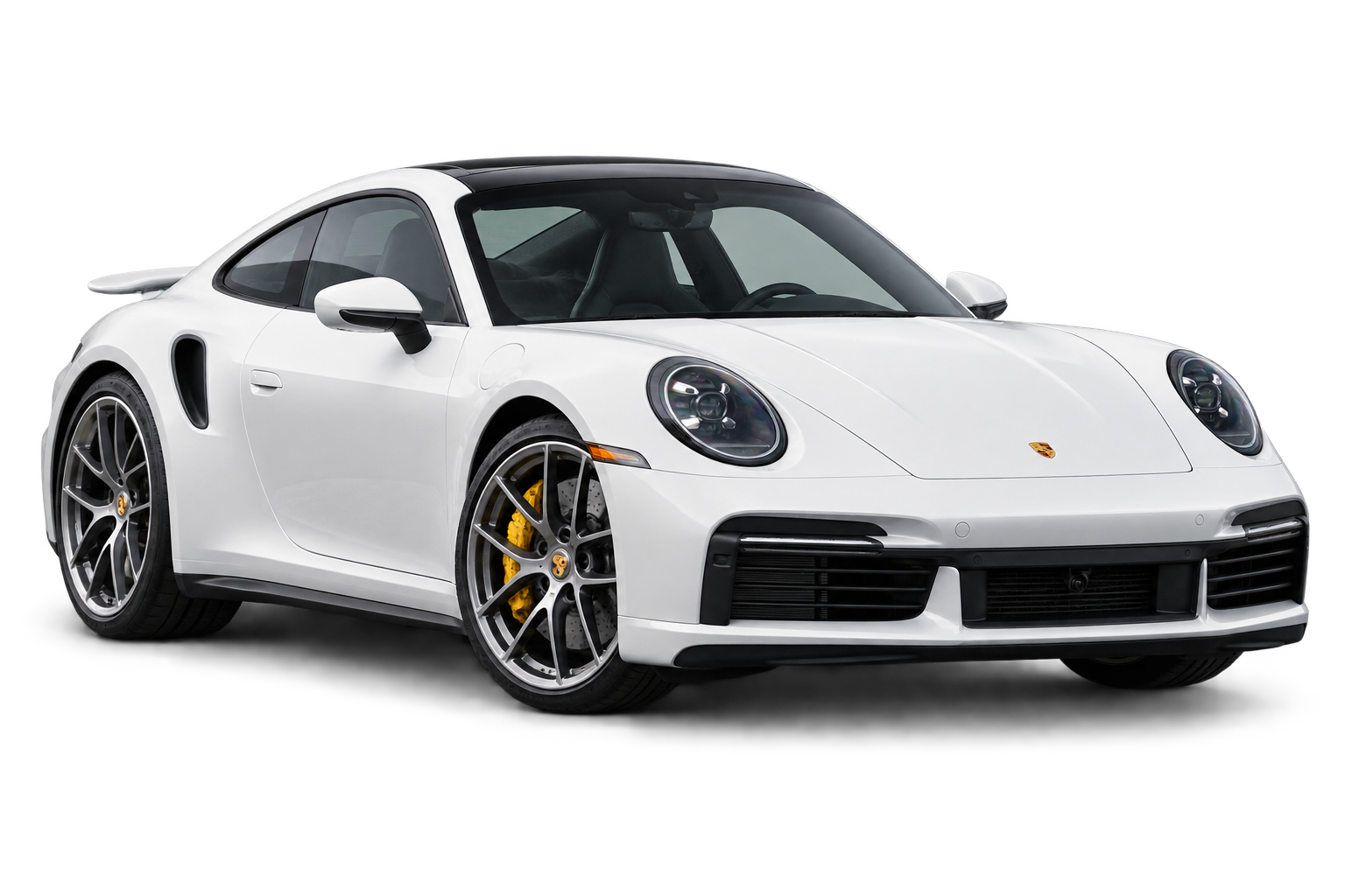 White Porsche