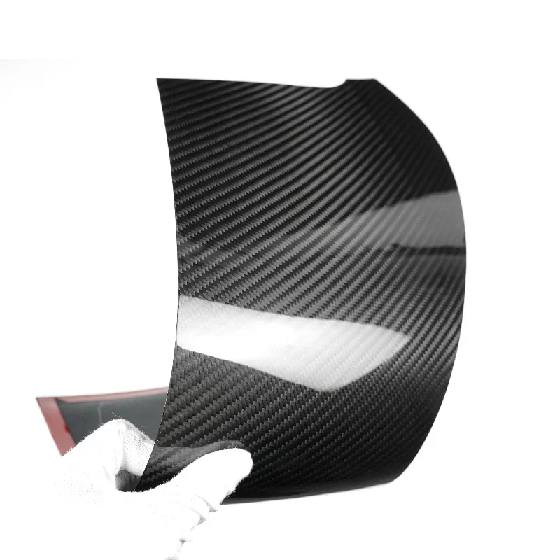 For Fiat 500 For Abarth 595 695 Real Dry Carbon Fiber 2017-2024 Interior Decorative Panel Below The Gearshift Lever Accessories - 图片 4