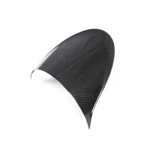 For Fiat 500 Real Dry Carbon Fiber 2007-2015 Interior Glossy Instrument Panel Upper Cover Decoration Modification Accessories