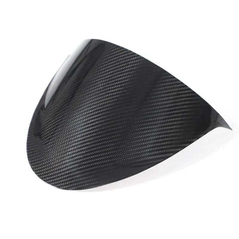 For Fiat 500 Real Dry Carbon Fiber 2007-2015 Interior Glossy Instrument Panel Upper Cover Decoration Modification Accessories - 图片 5