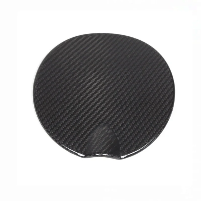 For Fiat 500 Real Dry Carbon Fiber Exterior Decoration 2021-2023 Glossy Fuel Tank Cap Trim Modification Accessories Body Kit - 图片 3