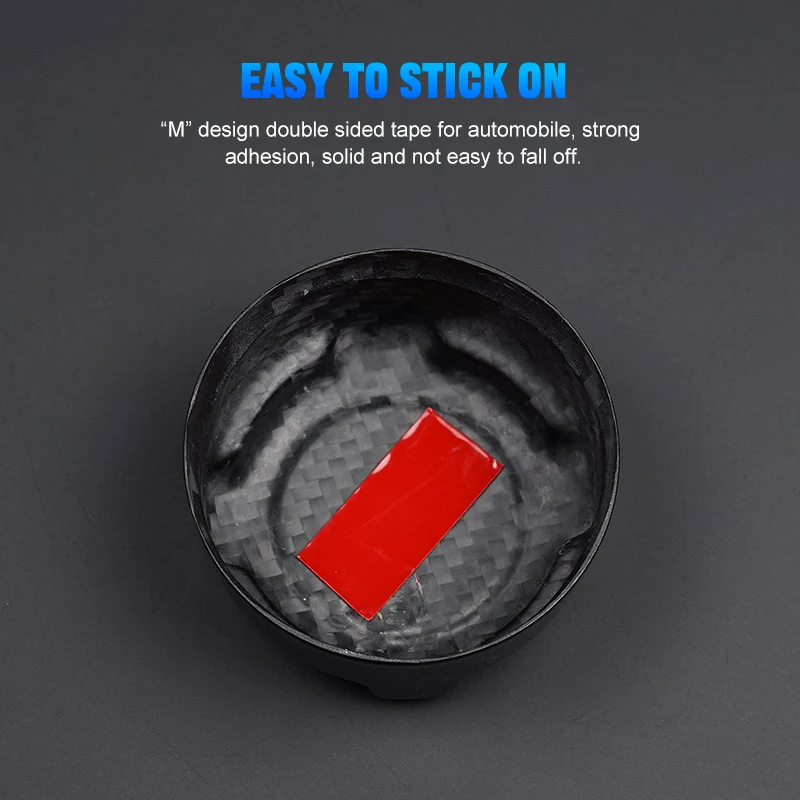 Dry Carbon Fiber Coolant Reservoir Cap For Fiat 500 Abarth 595 695 Trim Cover Radiator Cap Cover Exterior Decoration Accessory - 图片 3