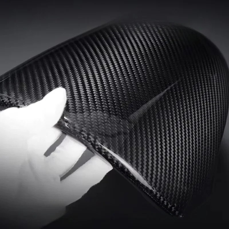 For Fiat 500 For Abarth 595 695 Real Dry Carbon Fiber 2012-2024 Interior Driver's Side Dashboard Cover Modification Accessories - 图片 2