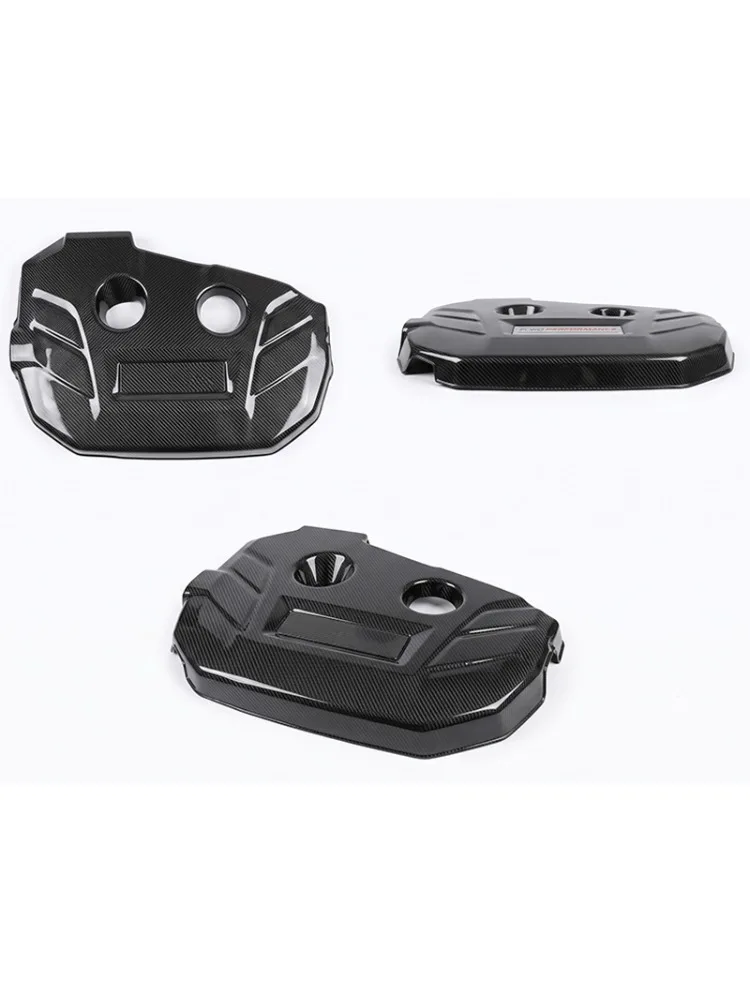 Real Dry Carbon Fiber Engine Cover For Ford Focus ST RS MK3 MK3.5 2013-2018 2.0 2.3 EcoBoost Engine Decoration Modification - 图片 6