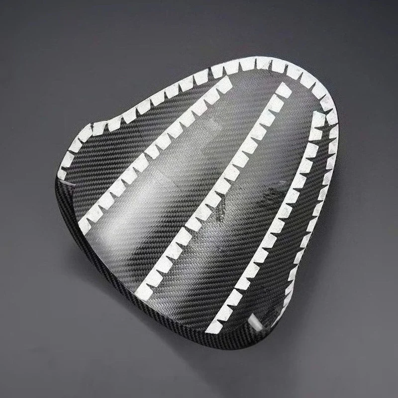 For Fiat 500 For Abarth 595 695 Real Dry Carbon Fiber 2012-2024 Interior Driver's Side Dashboard Cover Modification Accessories - 图片 6