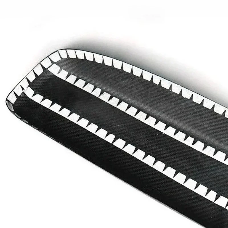 For Fiat 500 For Abarth 595 695 Real Hard Dry Carbon Fiber 12-2025 LHD RHD Door Panel Interior Sticker Modification Accessories - 图片 6