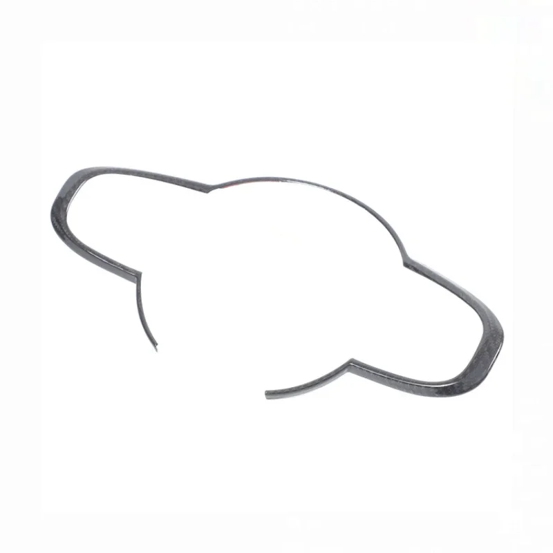 For Fiat 500 Real Dry Carbon Fiber 2021-2023 Interior Steering Wheel Decorative Frame Decoration Modification Accessories - 图片 4