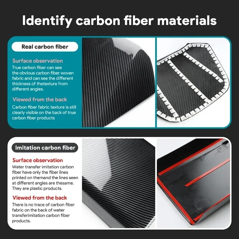 For Fiat 500 For Abarth 595 695 Real Dry Carbon Fiber 11-2024 Glove Box Panel Cover Interior Decoration Modification Accessories - 图片 4