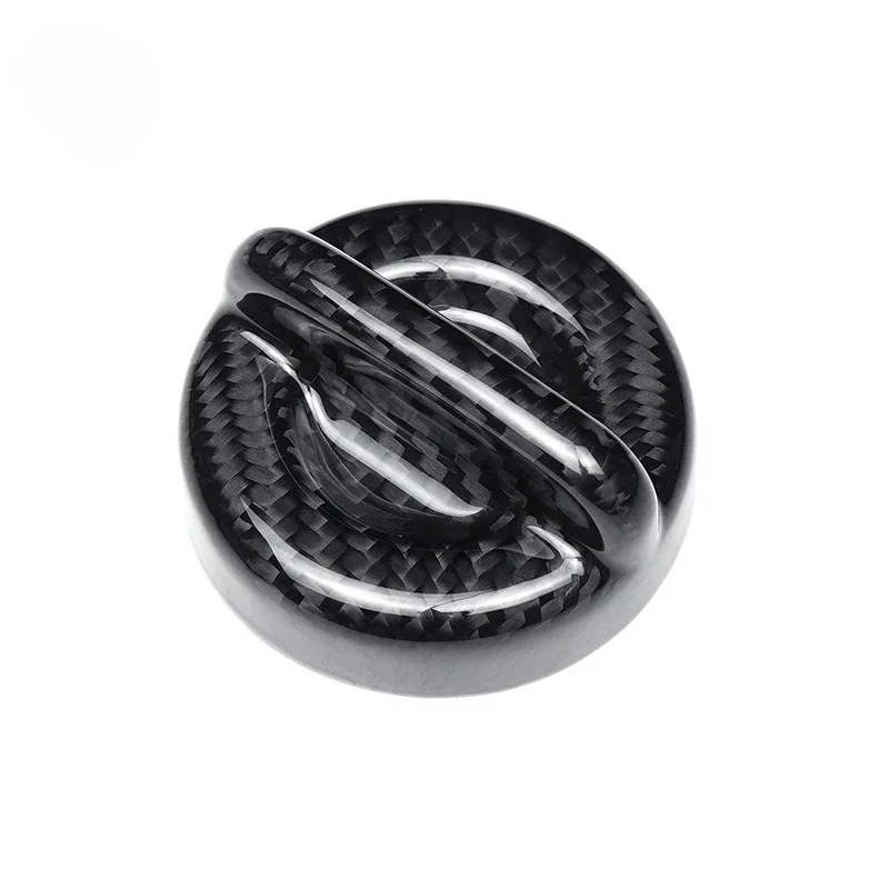 Dry Carbon Fiber Oil Cap For Fiat 500 Abarth 595 696 Real Engine Tank Filler Cap cover Interior Trim Sticker decorate Accessorie - 图片 6