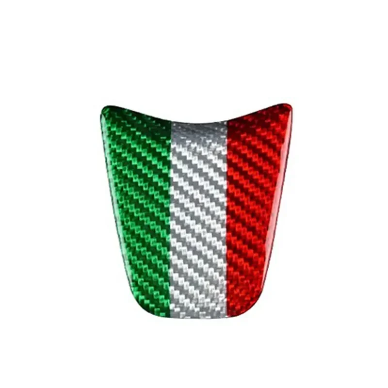 For Fiat 500 For Abarth 595 Real Hard Dry Carbon Fiber 2012-2015 Sticker Bottom Tricolor Interior Trim Modification Accessories - 图片 4