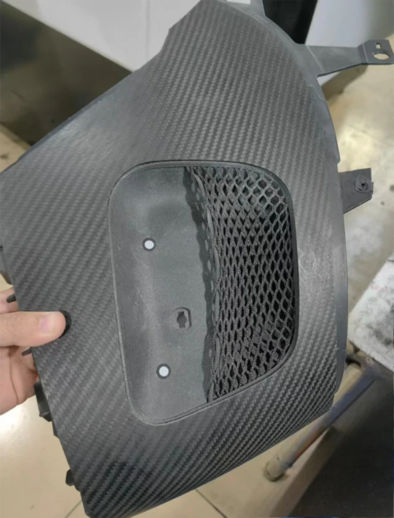 For Fiat 500 For Abarth 595 695 Real Dry Carbon Fiber 2017-2024 Interior Decorative Panel Below The Gearshift Lever Accessories - 图片 6
