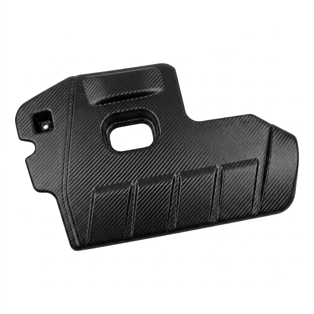 Real Dry Carbon Fiber Engine Cover For Ford Focus ST RS MK4 MK4.5 2019+ EcoBoost Engine Decoration Modification - 图片 3