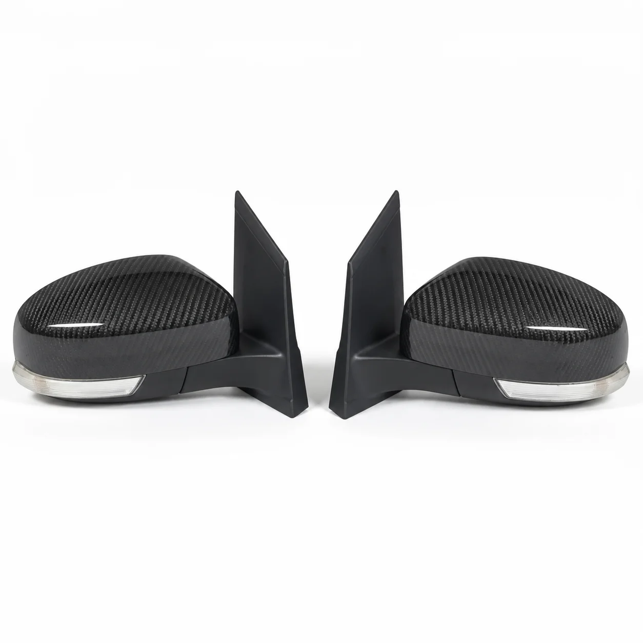 Real Dry Carbon Fiber For Ford Focus/ST RS MK2.5 MK3 MK3.5 MK4 MK4.5 Side Rearview Mirror Cover Caps Exterior Accessories - 图片 4