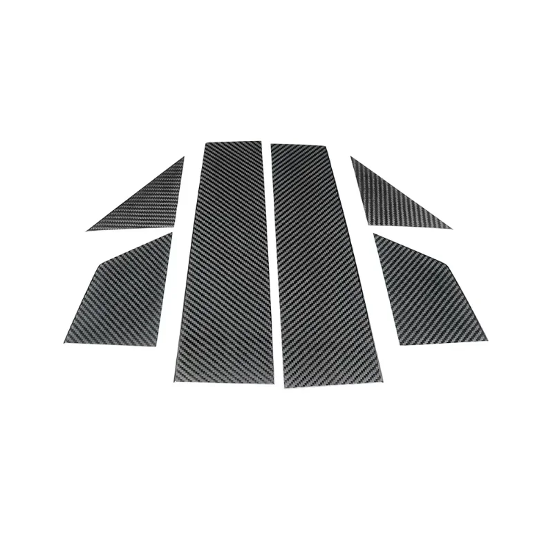 For FIAT 500 For Abarth Real Dry Carbon Fiber 12-2024 Exterior Including A-pillar Triangular B-pillar Panel Body Kit Accessories - 图片 4