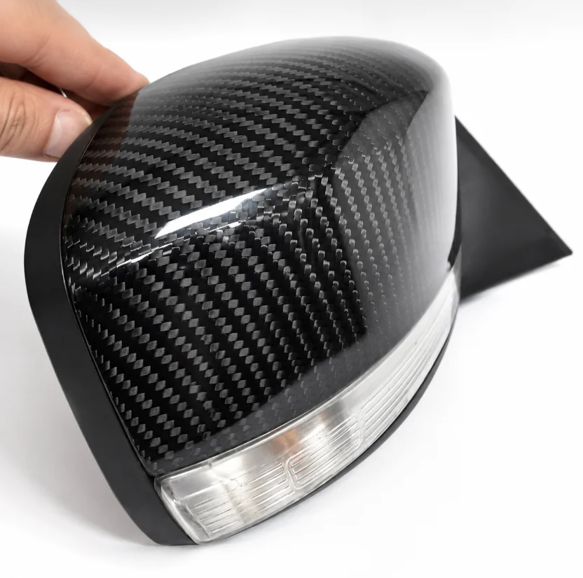 Real Dry Carbon Fiber For Ford Focus/ST RS MK2.5 MK3 MK3.5 MK4 MK4.5 Side Rearview Mirror Cover Caps Exterior Accessories - 图片 2