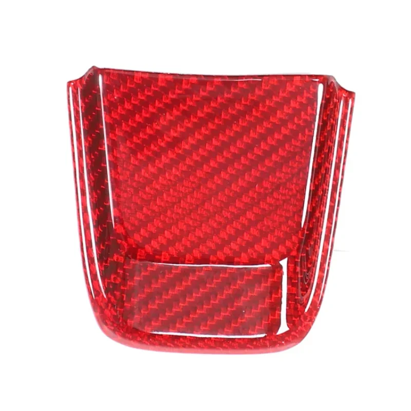 For Fiat For Abarth 595 695 Dry Carbon Fiber 2017+ Interior Steering Wheel Lower Chin Cover Decoration Modification Accessories - 图片 5