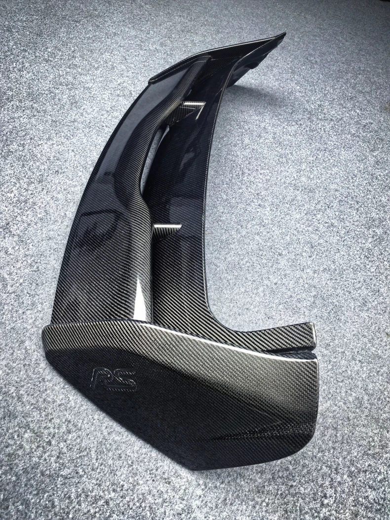 Real Carbon Fiber Rear Roof Spoiler Wing For Ford Focus MK3 MK3.5 ST RS 2012-2018 Hatchback RS OEM Style Bolt-On Replacement - 图片 4